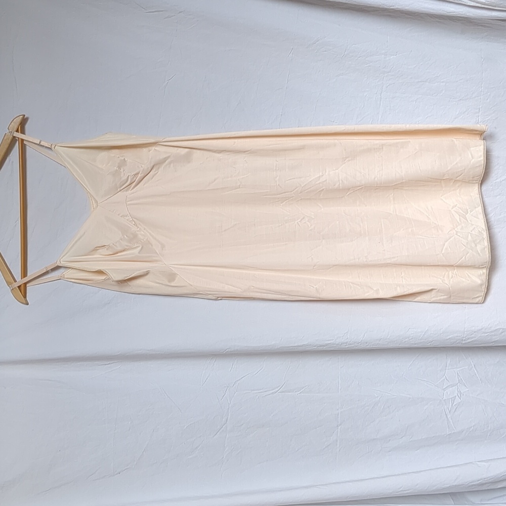 Vintage Slip nude blush peach Large